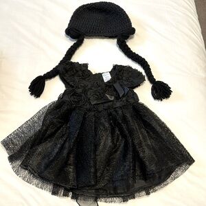 Baby Wednesday Addams costume